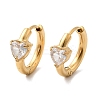 304 Stainless Steel Heart Hoop Earrings EJEW-H172-03G-4