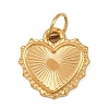 304 Stainless Steel Pendants STAS-K307-02D-G-1