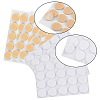 320Pcs 2 Colors EVA Flat Round Invisible Earring Ear Support FIND-SC0001-91-4