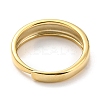 304 Stainless Steel Heart Beat Adjustable Ring for Women RJEW-C016-25G-3