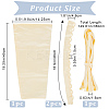 Women's Wedding Dress Zipper Replacement DIY-GF0007-53A-2