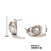 Elegant Diamond Inlaid Geometric Design Fashion Earrings for Women XH3326-1-1