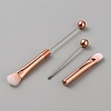 Beadable Makeup Brushes Set MRMJ-WH0070-96B-2