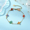 Natural Mixed Gemstone Beaded Bracelets BJEW-JB11310-03-2