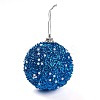 Christmas Ball Foam & Plastic Imitation Pearl Pendant Decoration FIND-G056-01C-2