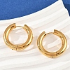 202 Stainless Steel Polishing Hoop Earrings EJEW-M106-02G-06-3