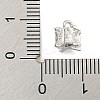 Rack Plating Brass Micro Pave Clear Cubic Zirconia Charms KK-P277-43P-3