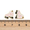 304 Stainless Steel Enamel Charms STAS-C137-06B-G-3