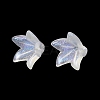 Transparent Acrylic Bead Caps OACR-A020-01-2