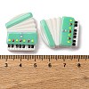 Opaque Music Theme Resin Cabochons LS-CRES-Z010-02F-3