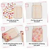 DIY Wood Flower Reward Chart for Kids AJEW-WH0542-79-5