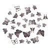 Tibetan Style Hollow Alloy Pendants TIBE-CJ0001-09-6