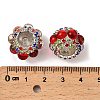 Sparkling Acrylic Rhinestone Round Beads OACR-NH0002-01A-03-3