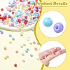 180G 12 Colors 6/0 Opaque Baking Paint Glass Seed Beads SEED-CJ0001-23-3