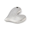 304 Stainless Steel Heart Pendants STAS-R162-01P-03-2