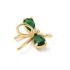Brass Micro Pave Cubic Zirconia Pendants KK-D504-13A-G-2