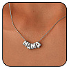 Brass Word MAMA Pendant Necklaces for Mother's Day FS-WGD8FB9-01-1