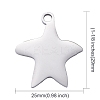 Tarnish Resistant 304 Stainless Steel Pendants LS-STAS-I140-13S-4