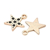 Alloy Enamel Pendants ENAM-G235-16G-01-2