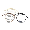 304 Stainless Steel Macrame Pouch Bracelet Making for Stone Holder AJEW-JB01193-1