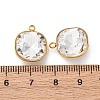 Ion Plating(IP) 304 Stainless Steel Rhinestone Pendants STAS-B090-01G-05-3
