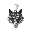 304 Stainless Steel Pendants STAS-H263-13AS-1