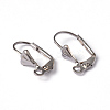 Brass Leverback Earring Findings EC561-NF-1