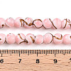 Baking Paint Glass Beads Strands DGLA-N010-6mm-01-4