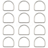 304 Stainless Steel D Rings STAS-CP0001-05D-6