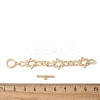 Brass Chain Extender KK-U052-08G-3