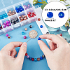 Transparent Crackle Glass Beads CCG-PH0003-13-2