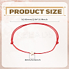 1Pc Adjustable Waxed Cord Bracelets BJEW-LP0002-41C-2