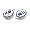 Valentine's Day Printed Alloy Pendants PALLOY-SZC0008-05D-2