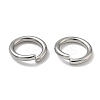 Tarnish Resistant 304 Stainless Steel Open Jump Rings STAS-E066-11-8mm-3