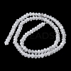 Natural Malaysia Jade Rondelle Beads Strands G-E316-2x4mm-63-5
