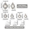 DIY Blank Photo Pendant Making Kit DIY-UN0004-17-3