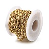 Brass Rectangle Link Chains CHC-G025-01G-3