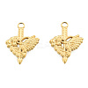 Ion Plating(IP) 201 Stainless Steel Pendant Rhinestone Settings STAS-N098-245LG-3