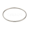 Non-Tarnish 304 Stainless Steel Simple Plain Bangle for Women BJEW-F461-01C-P-2