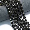 Natural Obsidian Beads Strands G-C116-A105-01-1