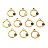 Natural Mixed Stone Pendants STAS-Z100-06G-1