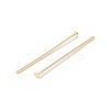 Brass Flat Head Pins KK-WH0058-03B-G02-2