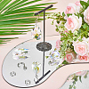 DIY Teardrop Crystal Chandelier Parts Making Findings DIY-SP0001-30-4