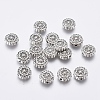 Tibetan Style Alloy Beads X-TIBEB-R022-AS-LF-1