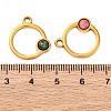 Natural Mixed Stone Pendants STAS-Z100-06G-3