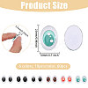 60Pcs 6 Colors Glass Craft Eyes for Doll DIY-CA0007-83-2