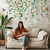 Translucent PVC Self Adhesive Wall Stickers STIC-WH0041-001-7