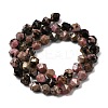 Natural Rhodonite Beads Strands G-Z119-A19-02-4
