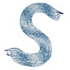 Gradient Color Natural Devil Blue Aquamarine Beads Strands G-NH0072-C01-02-3