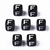 Opaque Acrylic Beads X-SACR-N002-01F-2